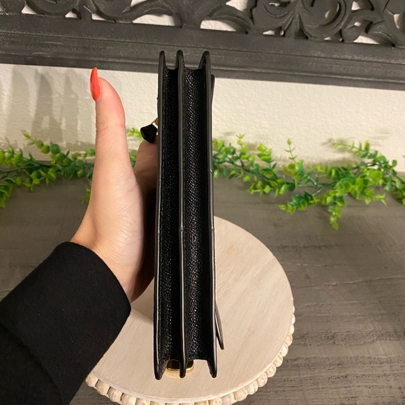 Coach Textured Black Clutch/Wristlet